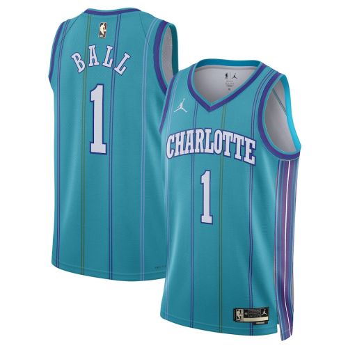 LaMelo Ball 1 Charlotte Hornets 2023/24 Swingman Jersey - Classic Edition - Teal