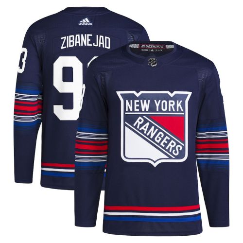 Mika Zibanejad 93 New York Rangers Alternate Primegreen Men Jersey - Navy