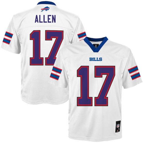 Josh Allen 17 Buffalo Bills YOUTH Jersey - White