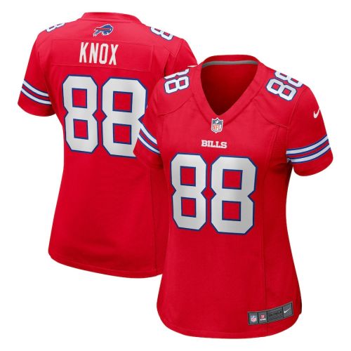 Dawson Knox 88 Buffalo Bills Women Game Jersey - Red