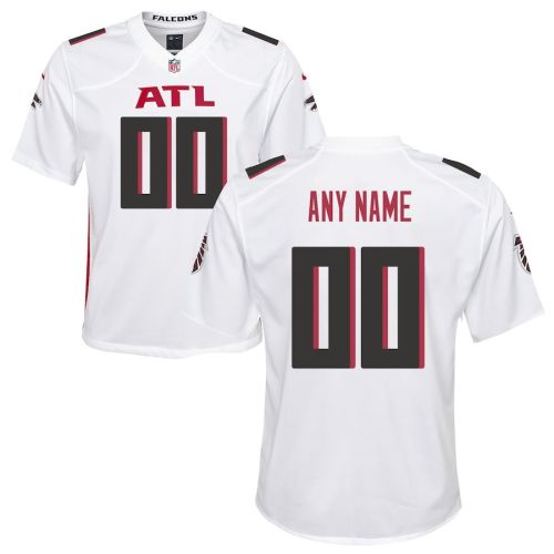 Atlanta Falcons Custom YOUTH Game Jersey - White