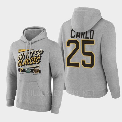 Brandon Carlo 25 Boston Bruins 2022-23 Winter Hoodie Pullover