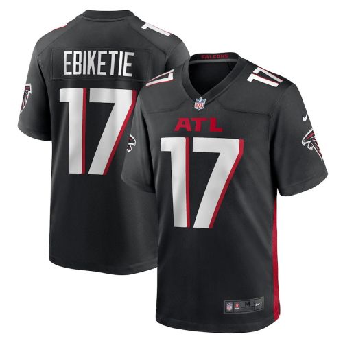 Arnold Ebiketie 17 Atlanta Falcons Men Team Game Jersey - Black