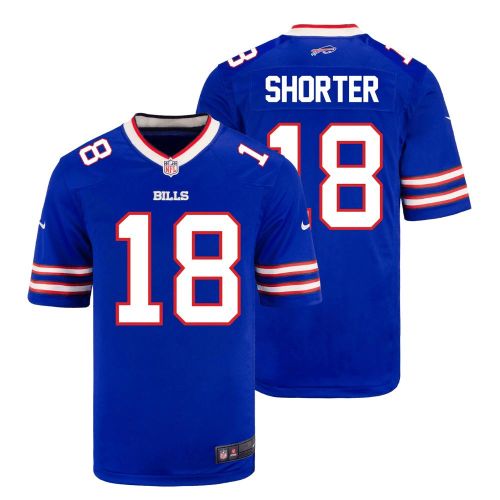 Justin Shorter 18 Buffalo Bills Men Home Game Jersey - Royal