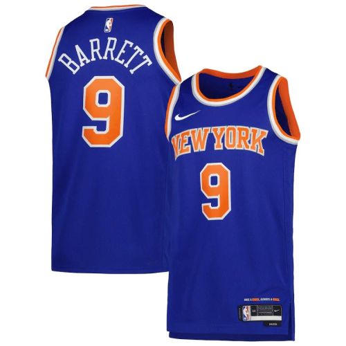 RJ Barrett 9 New York Knicks Men 2022/23 Swingman Jersey - Icon Edition