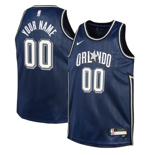 Orlando Magic 2023/24 City Edition Swingman Custom YOUTH Jersey - Navy