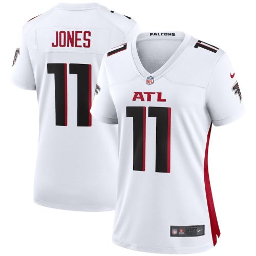 Julio Jones 11 Atlanta Falcons Women's Game Jersey - White