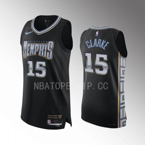 Brandon Clarke 15 Memphis Grizzlies 2022-23 City Edition Jersey Black