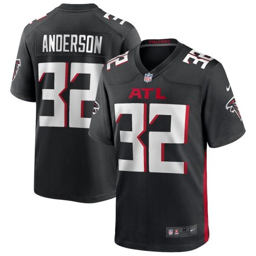 Jamal Anderson 32 Atlanta Falcons Men Game Retired Jersey - Black