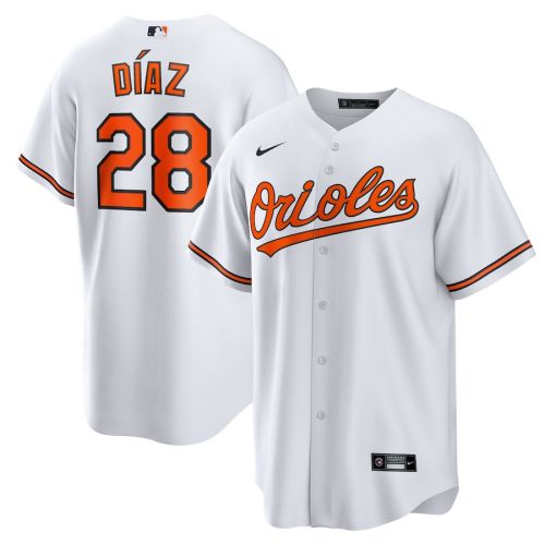 Lewin Díaz 28 Baltimore Orioles Home Men Jersey - White