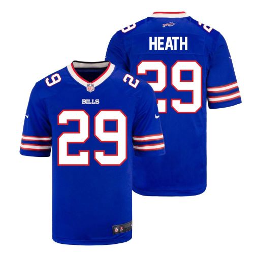 T.J. Heath 29 Buffalo Bills Men Home Game Jersey - Royal