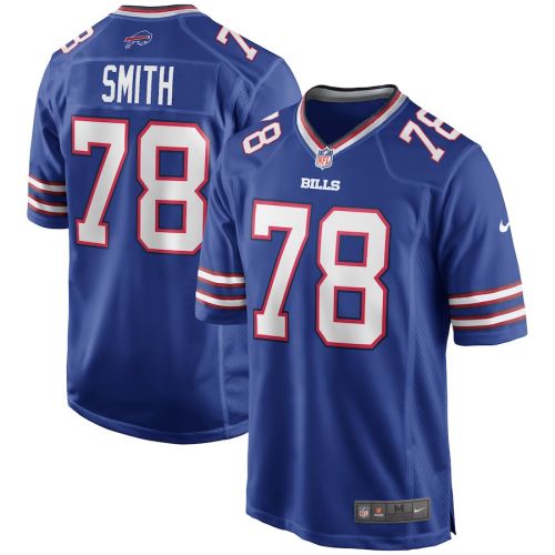 Bruce Smith 78 Buffalo Bills Men Game Retired Jersey - Royal