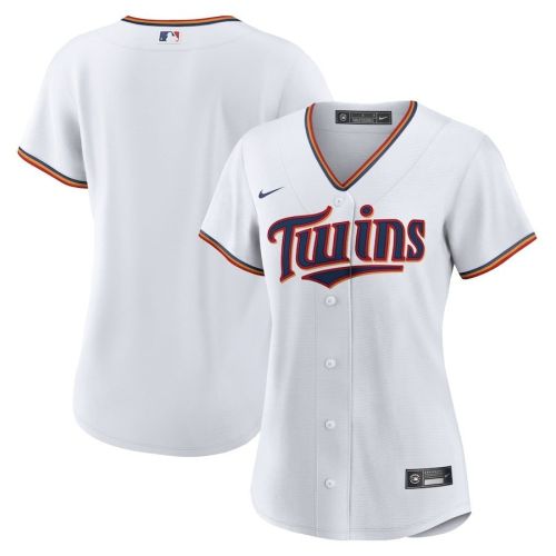 Minnesota Twins Women's Home Blank Jersey - White