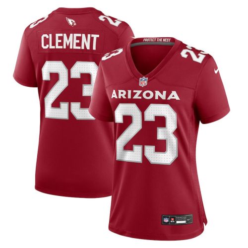 Corey Clement 23 Arizona Cardinals Women Team Game Jersey - Cardinal