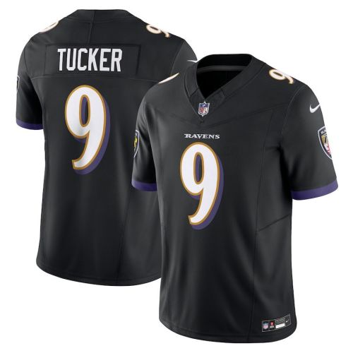 Justin Tucker 9 Baltimore Ravens Vapor F.U.S.E. Limited Alternate Jersey - Black