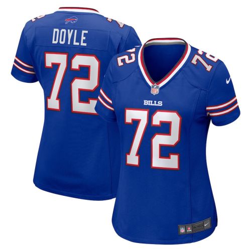 Tommy Doyle 72 Buffalo Bills Women Game Jersey - Royal