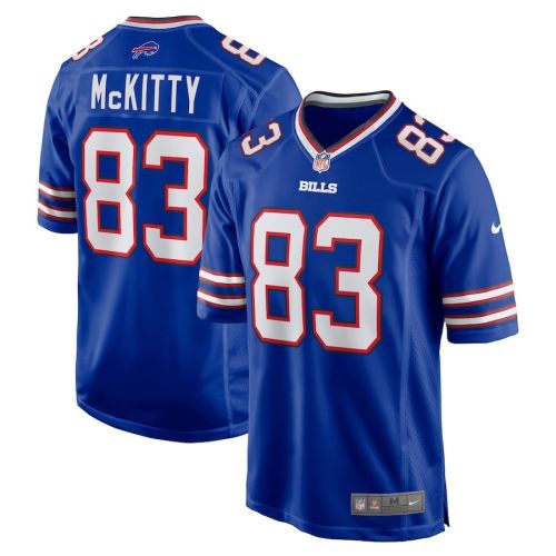 Tre McKitty 83 Buffalo Bills Nike Team Game Jersey - Royal