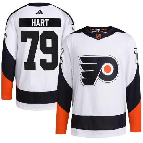 Carter Hart 79 Philadelphia Flyers Reverse Retro 2.0 Men Jersey - White