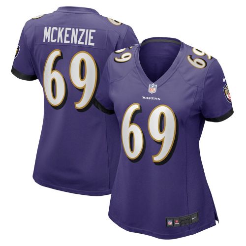 Kahlil McKenzie 69 Baltimore Ravens Women's Game Jersey - Purple