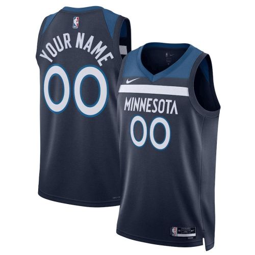 Minnesota Timberwolves Custom 00 Men 2022/23 Swingman Jersey - Icon Edition