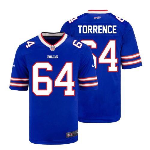 O'Cyrus Torrence 64 Buffalo Bills Men Home Game Jersey - Royal