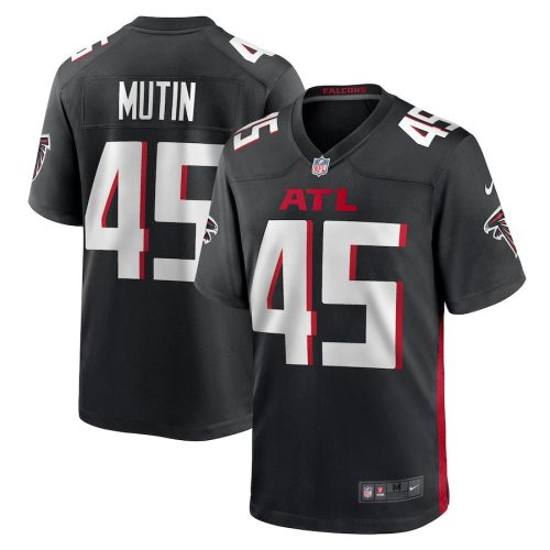 Donavan Mutin 45 Atlanta Falcons Game Men Jersey - Black