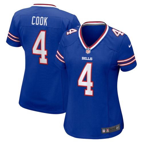 James Cook 4 Buffalo Bills Women Game Jersey - Royal