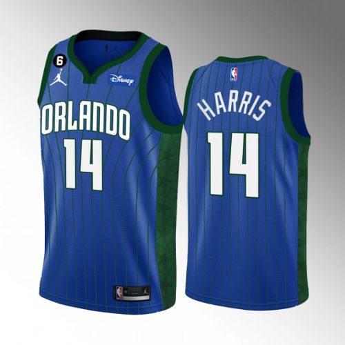 Orlando Magic Gary Harris 14 2022-23 Statement Edition Blue Jersey Swingman