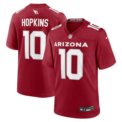 DeAndre Hopkins 10 Arizona Cardinals Men Game Jersey - Cardinal