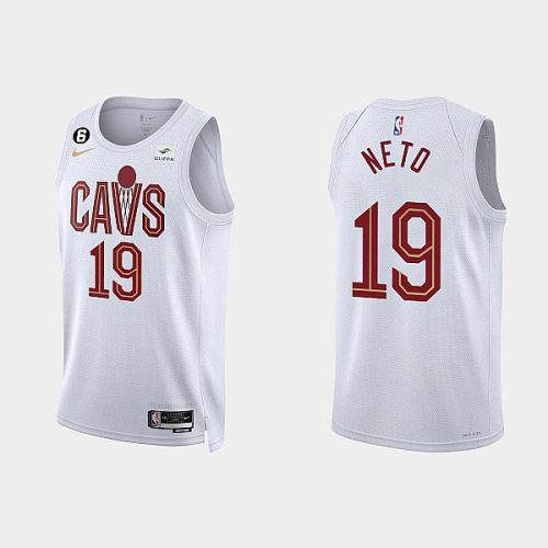 Cleveland Cavaliers Raul Neto 19 2022-23 Association Edition White Men Jersey Swingman