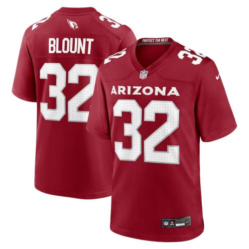 Joey Blount 32 Arizona Cardinals Men Game Jersey - Cardinal