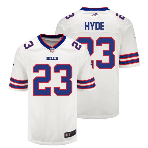 Micah Hyde 23 Buffalo Bills Men Away Game Jersey - White