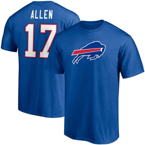 Josh Allen 17 Buffalo Bills Unisex T-Shirt - Royal