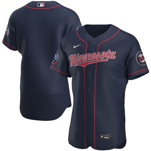 Minnesota Twins Nike 60th Season Alternate Team Elite Jersey - Navy