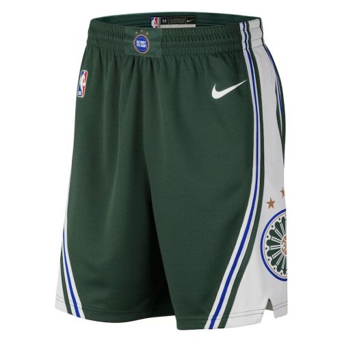 Detroit Pistons 2022/23 City Edition Swingman Shorts - Green