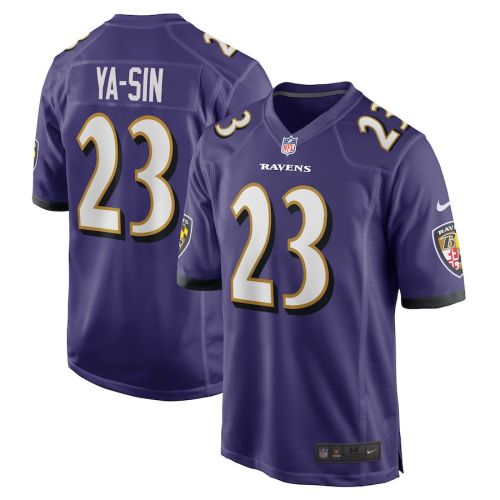 Rock Ya-Sin 23 Baltimore Ravens Game Men Jersey - Purple