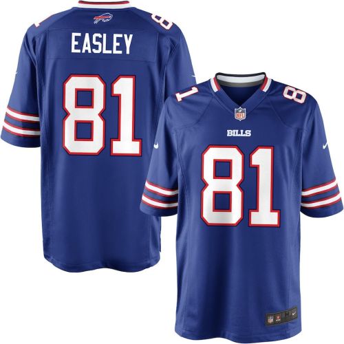 Marcus Easley 81 Buffalo Bills YOUTH Team Color Game Jersey