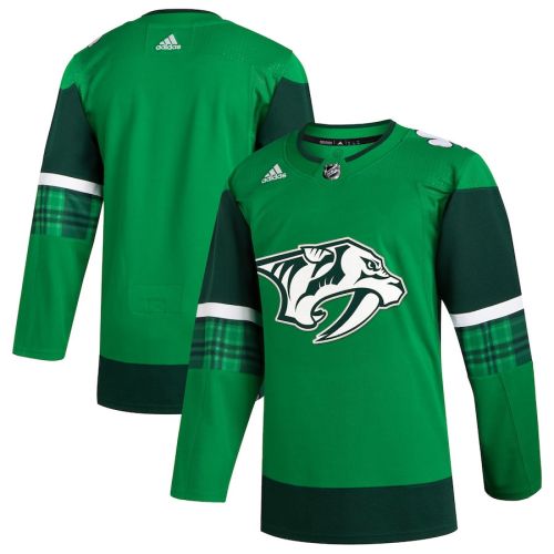 Nashville Predators 2023 St. Patrick's Day Primegreen Men Jersey - Kelly Green