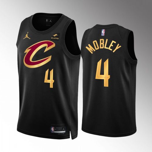 Cleveland Cavaliers Evan Mobley 4 Statement Edition Black Jersey 2022-23 Swingman