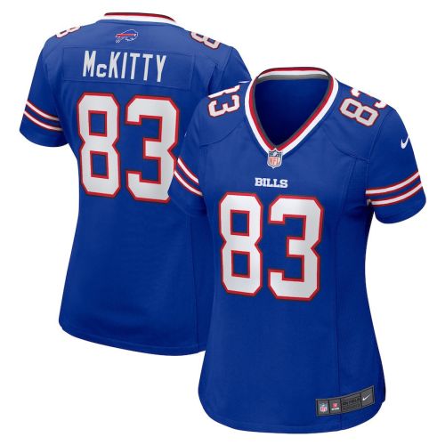 Tre McKitty 83 Buffalo Bills Game Women Jersey - Royal