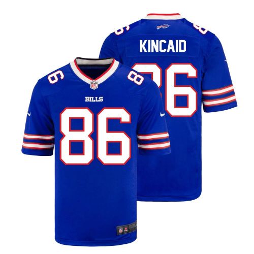 Dalton Kincaid 86 Buffalo Bills Men Home Game Jersey - Royal