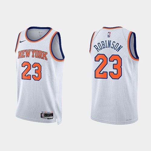 New York Knicks Mitchell Robinson 23 2022-23 Association Edition White Men Jersey Swingman