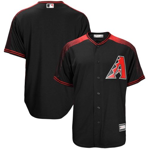 Men's Black Arizona Diamondbacks Big & Tall Team Jersey Jersey