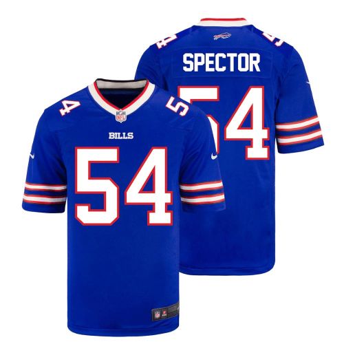 Baylon Spector 54 Buffalo Bills Men Home Game Jersey - Royal