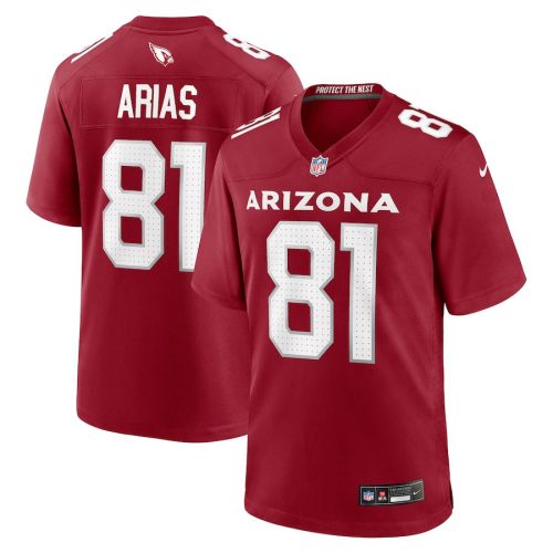 Daniel Arias 81 Arizona Cardinals Men Team Game Jersey - Cardinal