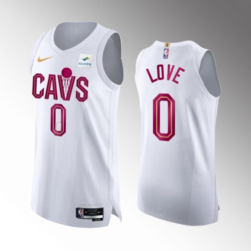 Cleveland Cavaliers Kevin Love 0 2022-23 Association Edition White Jersey