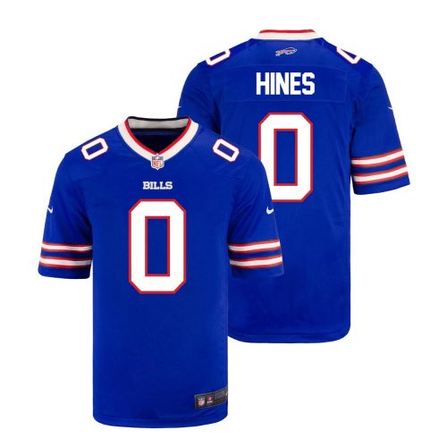 Nyheim Hines 0 Buffalo Bills Men Home Game Jersey - Royal