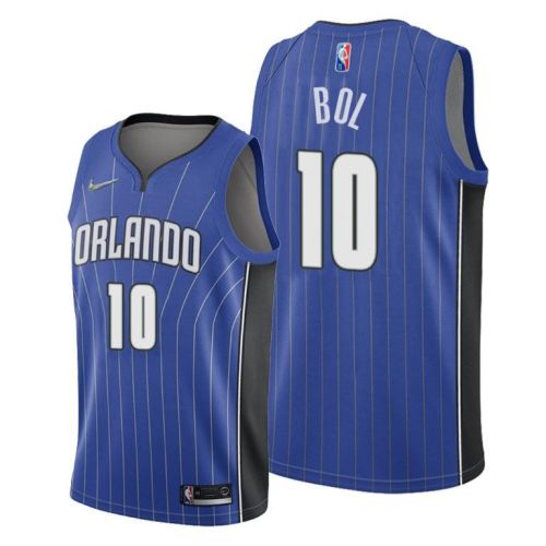 Bol Bol 10 Orlando Magic Icon Edition Blue Jersey 2022 Trade - Men Jersey