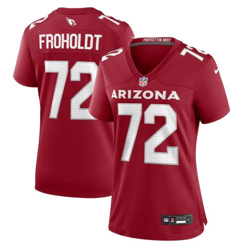 Hjalte Froholdt 72 Arizona Cardinals Women Game Jersey - Cardinal