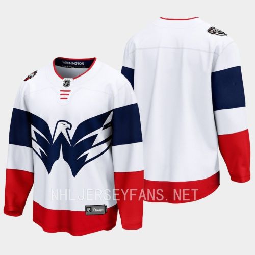 Washington Capitals 2023 Jersey Stadium White Primegreen